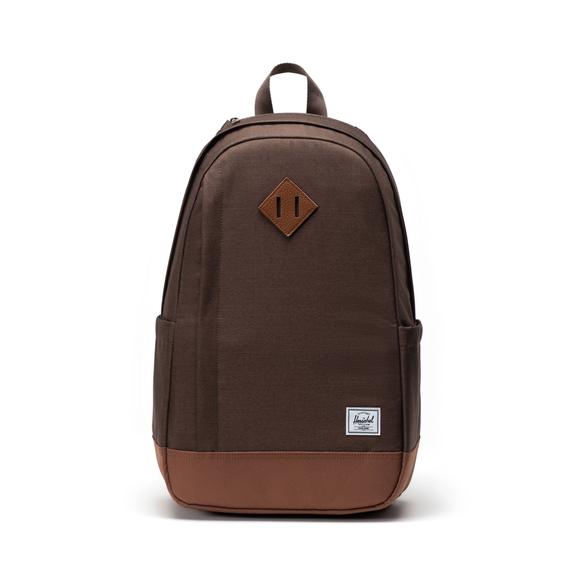 Dokulu Kahve - Taba Herschel Seymour Su İtici Kumaş Sırt Çantası, 16" Laptop Uyumlu, 26 L